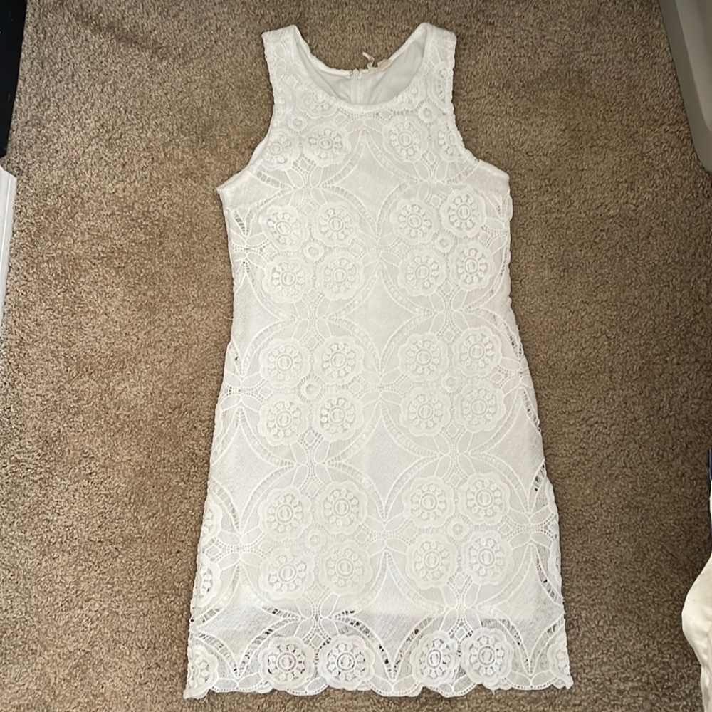 White dress size small